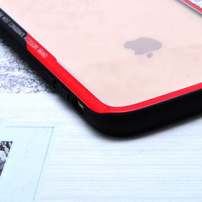 Apple iPhone XS 5.8 Kılıf Zore Eğimli Craft Cam Kapak - 6