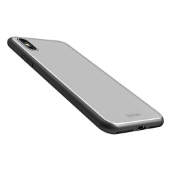 Apple iPhone XS 5.8 Kılıf Roar Mira Glass Kapak - 1