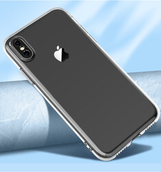 Apple iPhone XS Max 6.5 Case Zore Kamera Korumalı Süper Silikon Cover - 4