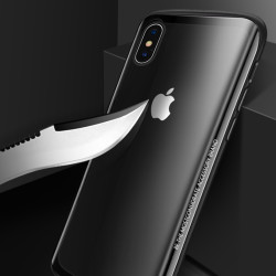 Apple iPhone XS Max 6.5 Kılıf Zore Eğimli Craft Cam Kapak - 6