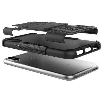 Apple iPhone XS Max 6.5 Kılıf Zore Hibrit Silikon - 5