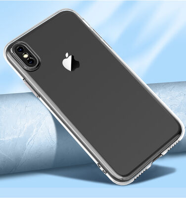 Apple iPhone XS Max 6.5 Kılıf Zore Kamera Korumalı Süper Silikon Kapak - 4