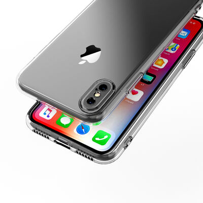 Apple iPhone XS Max 6.5 Kılıf Zore Kamera Korumalı Süper Silikon Kapak - 5