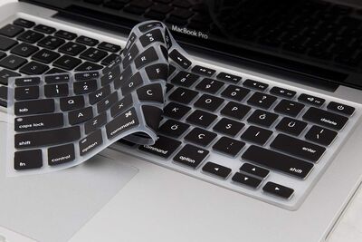 Apple Macbook 12' Retina A1534 Zore Klavye Koruyucu Silikon Ped - 1