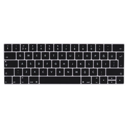 Apple Macbook 13' Pro Touch Bar A1706 Zore Klavye Koruyucu Silikon Ped - 3