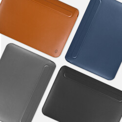 Apple Macbook 13.3' Air 2020 A2337 Wiwu Macbook Skin Pro Portable Stand Case - 5