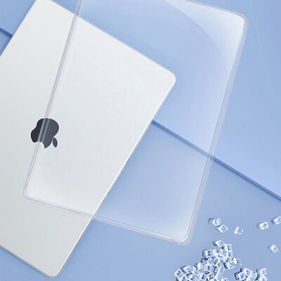 Apple Macbook 13.3' Air 2020 A2337 Wiwu Ultra İnce Sararmayan Şeffaf MacBook Crystal iShield Kapak - 4