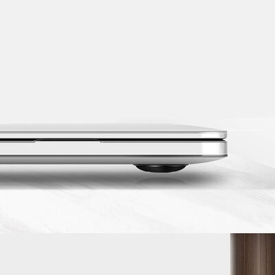 Apple Macbook 13.3' Air 2020 A2337 Wiwu Ultra İnce Sararmayan Şeffaf MacBook Crystal iShield Kapak - 6