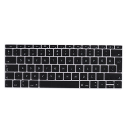 Apple Macbook 13.3' New Pro A1708 Zore Keyboard Protector Silicone Pad - 3