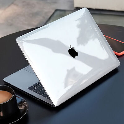 Apple Macbook 13.3' Pro 2022 M2 Wiwu Ultra İnce Sararmayan Şeffaf MacBook Crystal iShield Kapak - 8