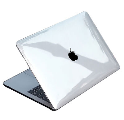 Apple Macbook 13.3' Pro 2022 M2 Wiwu Ultra İnce Sararmayan Şeffaf MacBook Crystal iShield Kapak - 7