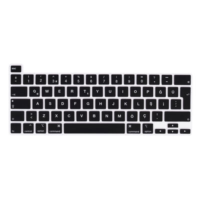 Apple Macbook 13.3' Pro 2022 M2 Zore Keyboard Protector Silicon Ped - 3