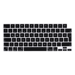 Apple Macbook 13.6' Air 2022 M2 A2681 Zore Keyboard Protector Silicone Pad - 3