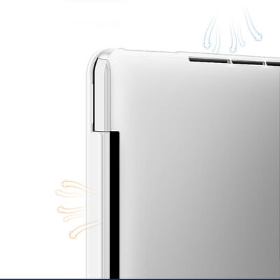 Apple Macbook 13.6' Air 2022 M2 Wiwu Ultra İnce Sararmayan Şeffaf MacBook Crystal iShield Kapak - 2