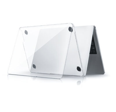 Apple Macbook 13.6' Air 2022 M2 Wiwu Ultra İnce Sararmayan Şeffaf MacBook Crystal iShield Kapak - 1