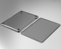 Apple Macbook 13.6' Air 2024 M2 A2681 Wiwu Macbook iShield Hard Shell Kapak - 8