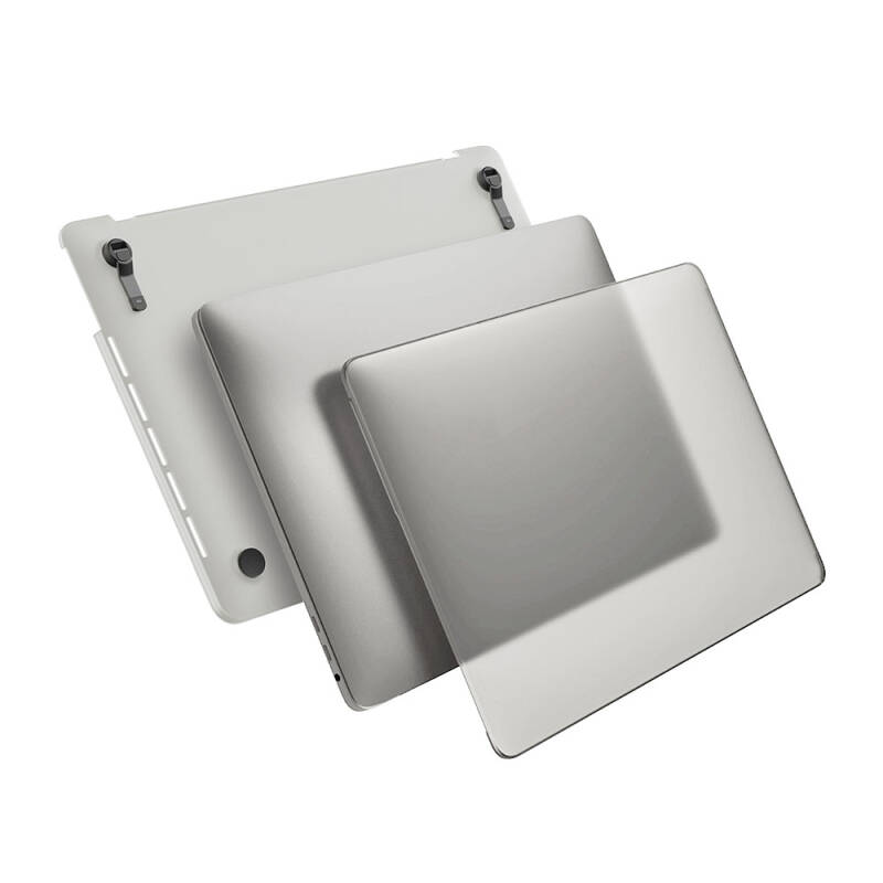 Apple Macbook 13.6' Air M3 A3113 Wiwu Macbook iShield Standlı Shield Kapak - 2