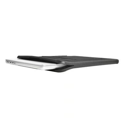Apple Macbook 14.2' 2021 Wiwu Defender Stand Case Taşınabilir Standlı Magnetik PU Laptop Çantası - 3