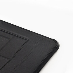 Apple Macbook 14.2' 2021 Wiwu Defender Stand Case Taşınabilir Standlı Magnetik PU Laptop Çantası - 12