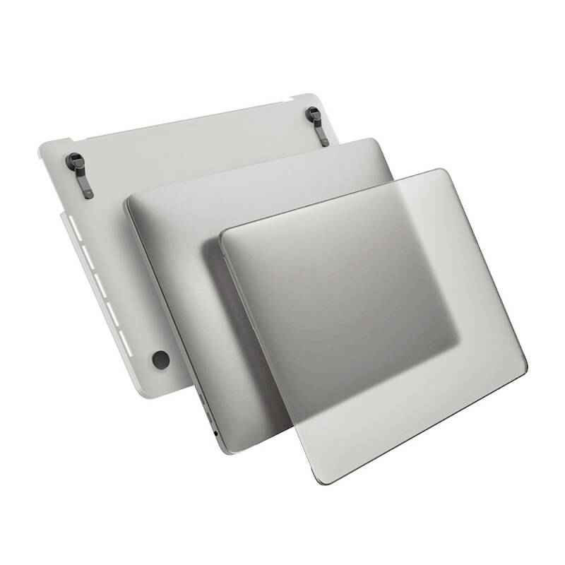 Apple Macbook 15" Air M2 2024 A2941 Wiwu Macbook iShield Standlı Shield Kapak - 2
