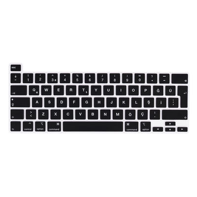 Apple Macbook 16' Touch Bar A2141 Zore Keyboard Protector Silicone Pad - 3