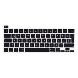 Apple Macbook 16' Touch Bar A2141 Zore Klavye Koruyucu Silikon Ped - 3