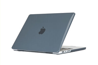 Apple Macbook 16.2' 2021 Zore MSoft Kristal Cover - 5