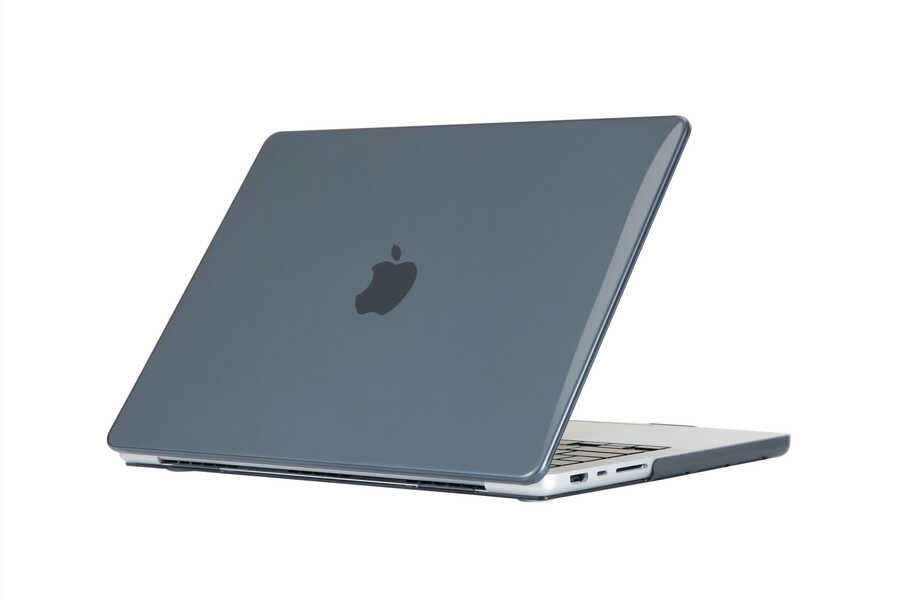 Apple Macbook 16.2' 2021 Zore MSoft Kristal Kapak - 5