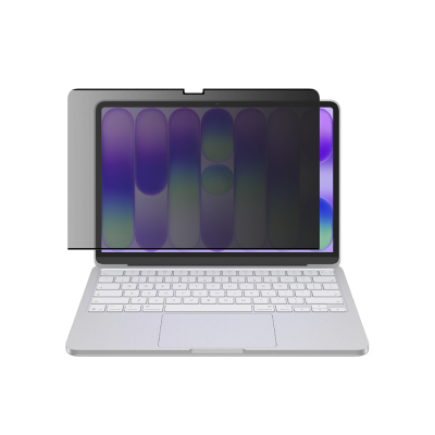 Apple Macbook Neo 13' A3404 Amazingthing Radix MagPrivacy Serisi Magnetik Hayalet Ekran Koruyucu - 3