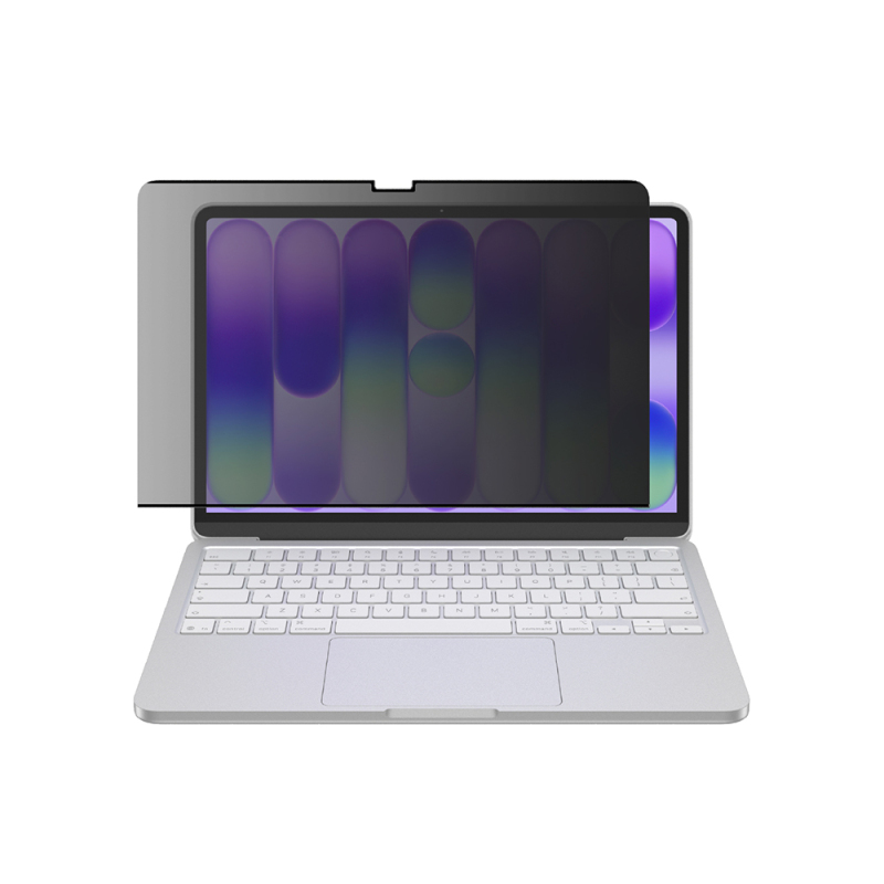 Apple Macbook Neo 13' A3404 Amazingthing Radix MagPrivacy Serisi Magnetik Hayalet Ekran Koruyucu - 3