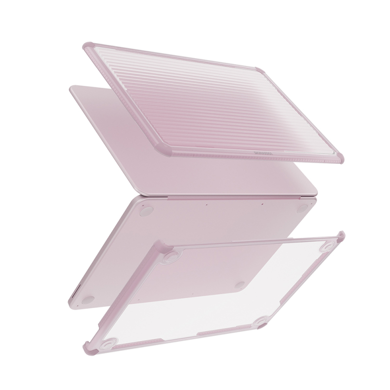 Apple Macbook Neo 13’ A3404 Skinarma Vibron Serisi Klipsli Kurulum Özellikli Kapak - 1