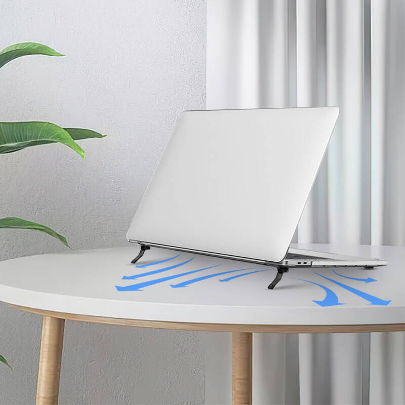 Apple Macbook Pro 14.2 2023 A2779 Wiwu Macbook iShield Standlı Shield Kapak - 7