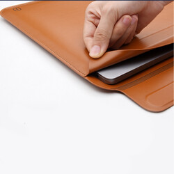 Apple Macbook Pro 14.2 2023 A2779 Wiwu Macbook Skin Pro Portable Stand Case - 15