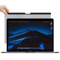 Apple Macbook Pro 16.2 2023 A2780 Wiwu iPrivacy Magnetik Hayalet Ekran Koruyucu - 5