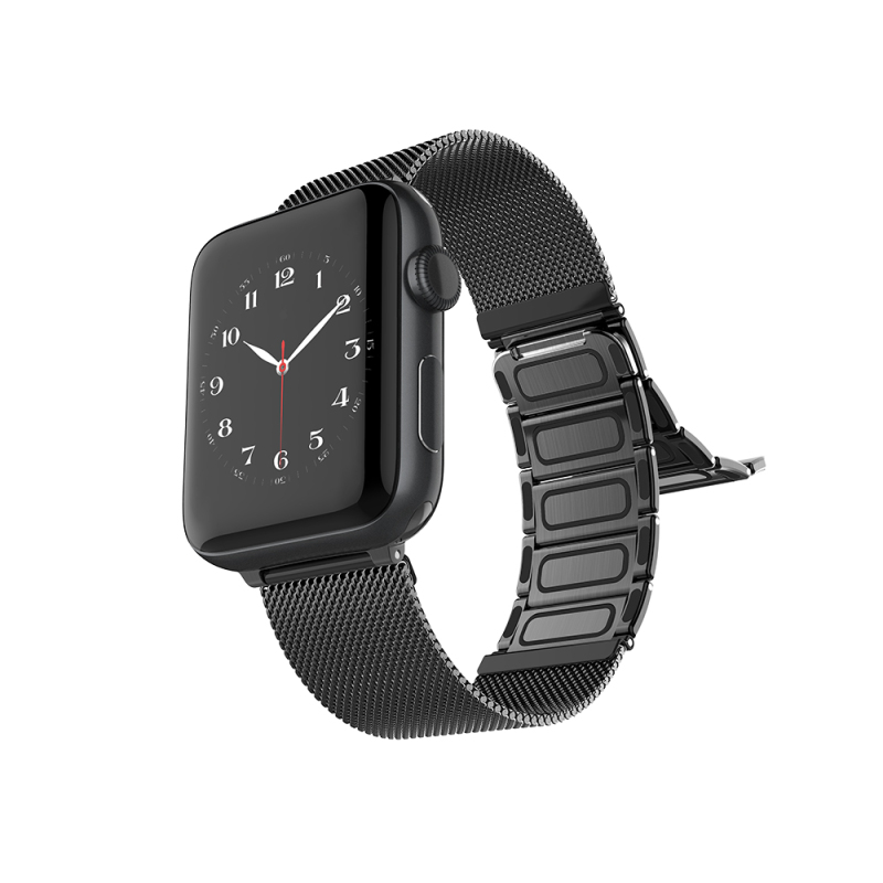 Apple Watch 10 42mm Raptic Classic Plus Series Magnetic Metal Mesh Band - 2