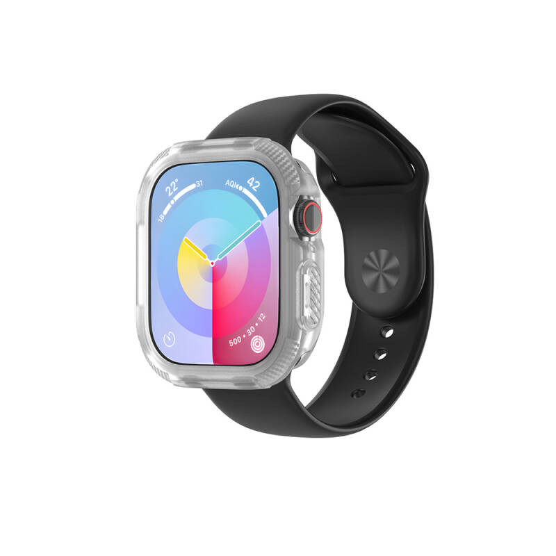 Apple Watch 10 42mm Silikon TPU Kasa Koruyucu Zore Watch Gard 17 - 8