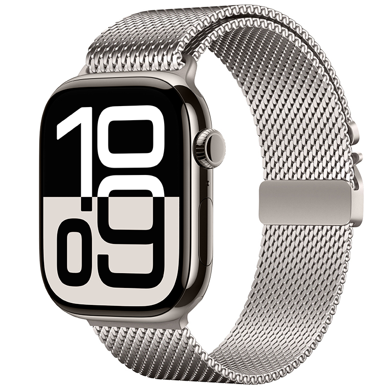 Apple Watch 10 42mm Zore KRD-121 Metal Mesh Band - 5