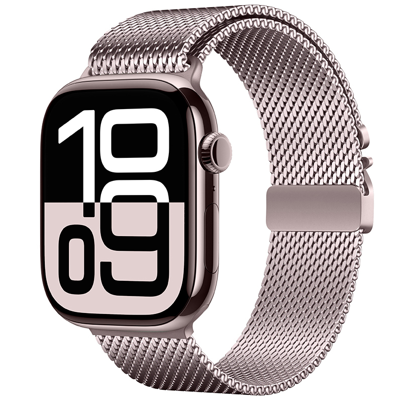 Apple Watch 10 42mm Zore KRD-121 Metal Mesh Band - 1