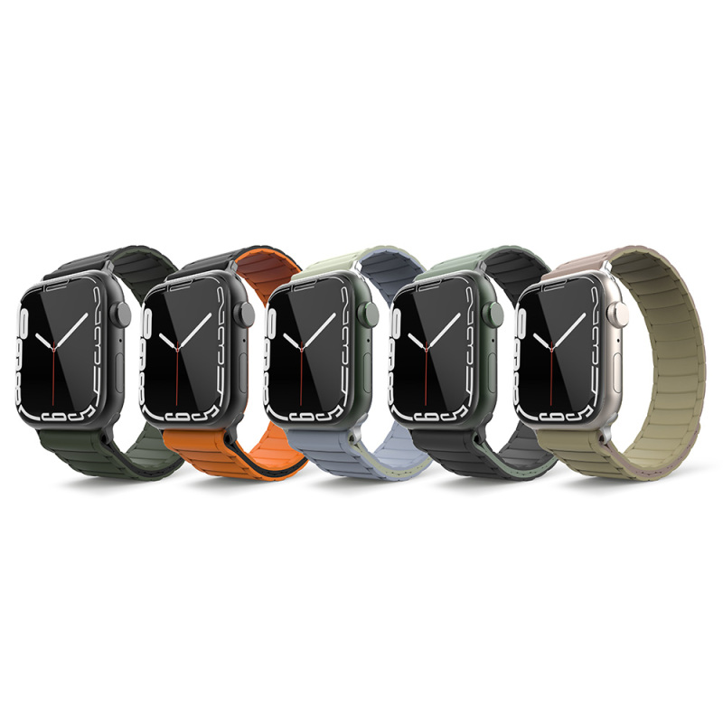 Apple Watch 10 42mm Zore KRD-122 Silikon Kordon Strap Kayış - 10