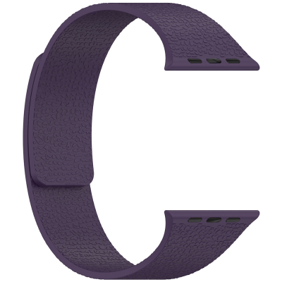 Apple Watch 10 42mm Zore KRD-136 Kabartma Desenli Silikon Kordon - 17
