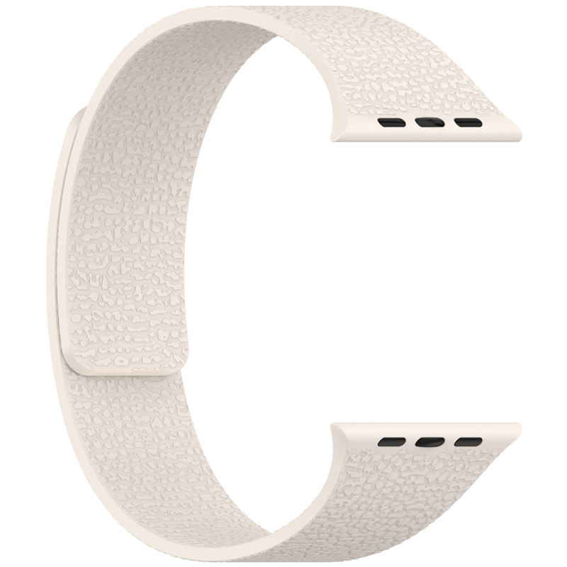 Apple Watch 10 42mm Zore KRD-136 Kabartma Desenli Silikon Kordon - 19
