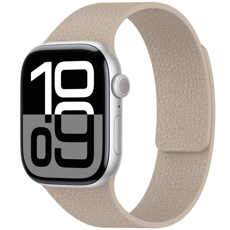 Apple Watch 10 42mm Zore KRD-136 Kabartma Desenli Silikon Kordon - 11