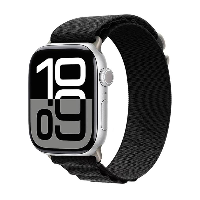 Apple Watch 10 42mm Zore KRD-74 Hasır Kordon - 4