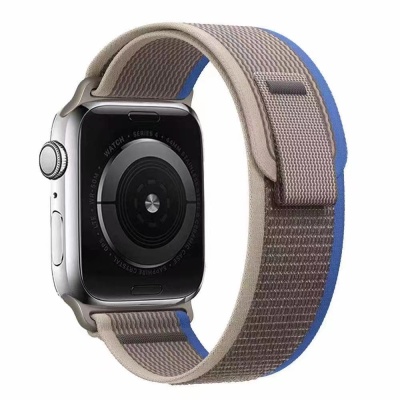 Apple Watch 10 42mm Zore KRD-77 Hasır Kordon - 2