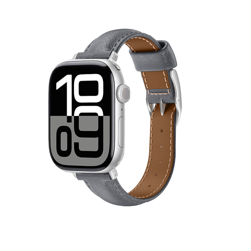 Apple Watch 10 46mm Amazingthing Glamor Class Leather Band - 1