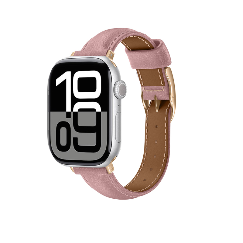 Apple Watch 10 46mm Amazingthing Glamor Class Leather Band - 4