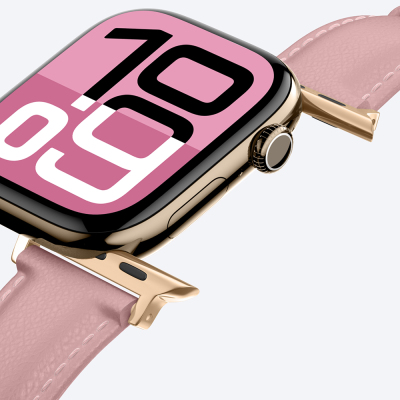 Apple Watch 10 46mm Amazingthing Glamour Class Deri Kordon - 20