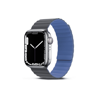 Apple Watch 10 46mm Amazingthing Smoothie Mag Magnetik Tak Çıkar Silikon Strap Kayış - 4