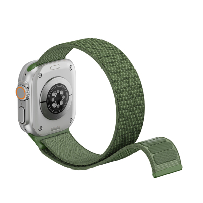 Apple Watch 10 46mm Kordon Wiwu WB501 CloudFlex Serisi Hasır Örgü Strap Kayış - 7