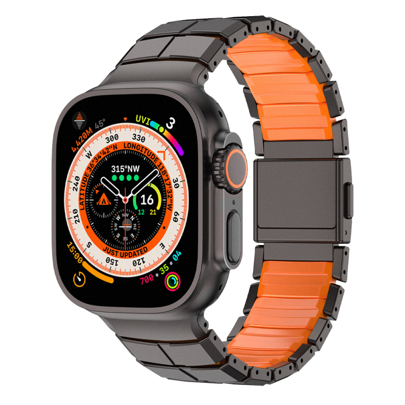 Apple Watch 10 46mm Mohseven iWatch Titancore No.1 Metal Band - 2